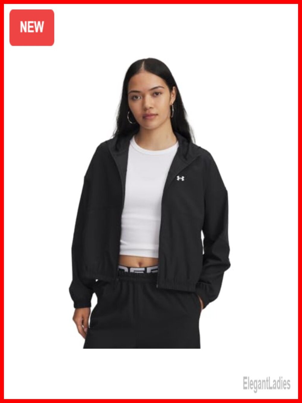 Rival Woven Hooded Jacket Water Repellent 4-Way Stretch Active Women's